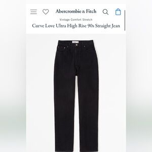 Curve Love Ultra High Rise 90s Straight Jean